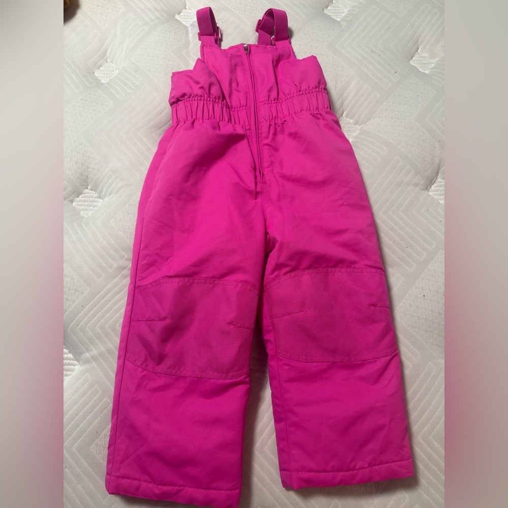 Healthtex Bright Pink Overalls